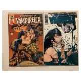 2 HARRIS COMICS VENGEANCE OF VAMPIRELLA #1 W/COA