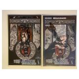 2 BROADSWORD COMICS TAROT WITCH BLACK ROSE 67 & 68