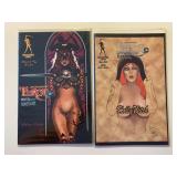 2 BROADSWORD COMICS TAROT WITCH BLACK ROSE 61 & 62