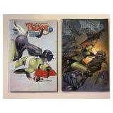 2 BROADSWORD COMICS TAROT WITCH BLACK ROSE 111,112