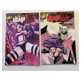 2 ACTION LAB COMICS VAMP BLADE #8 & 46 ADULT READ
