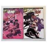 2 ACTION LAB COMICS VAMP BLADE #6 & 7 ADULT READ