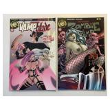 2 ACTION LAB COMICS VAMP BLADE #49 & 66 ADULT READ