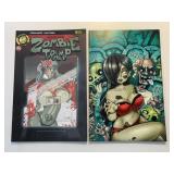 2 ACTION LAB COMICS ZOMBIE TRAMP #75,76 ADULT READ