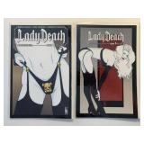 2 BOUNDLESS COMICS LADY DEATH #6 & 7