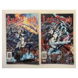 2 CHAOS COMICS LADY DEATH JUDGEMENT WAR PRELUDE,#1