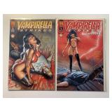 2 HARRIS COMICS VAMPIRELLA STRIKES #1 & 6