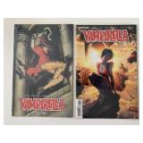 2 DYNAMITE COMICS VAMPIRELLA #6 & 7