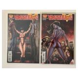 2 DYNAMITE COMICS VAMPIRELLA AND THE RED ROOM #1,2