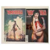 2 DYNAMITE COMICS VAMPIRELLA #4 & 5