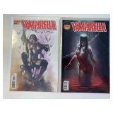 2 DYNAMITE COMICS VAMPIRELLA #1 & 9