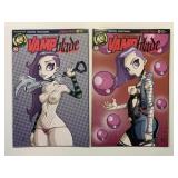 2 ACTION LAB COMICS VAMP BLADE #9 & 10 SEASON 3