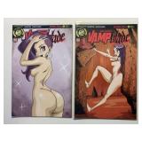 2 ACTION LAB COMICS VAMP BLADE #5 & 6 SEASON 3
