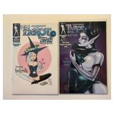 2 BROADSWORD COMICS TAROT WITCH BLACK ROSE 37 & 40