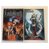 2 COFFIN LADY DEATH COMICS