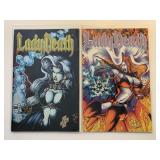 2 CHAOS LADY DEATH COMICS SEE DESCRIP