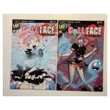 2 ACTION LAB COMICS DOLL FACE #3 & 4 ADULT READ