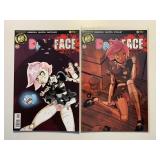 2 ACTION LAB COMICS DOLL FACE #7 & 9 ADULT READ