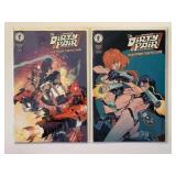 2 DARK HORSE COMICS THE DIRTY PAIR #1 & 2
