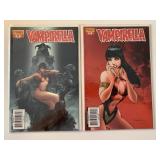 2 DYNAMITE COMICS VAMPIRELLA #4 & 5