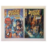2 DARK HORSE COMICS THE DIRTY PAIR #1 & 2