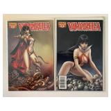 2 DYNAMITE COMICS VAMPIRELLA #3 & 4