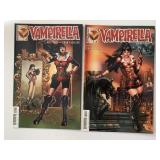 2 DYNAMITE COMICS VAMPIRELLA #2 & 4