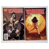2 DYNAMITE COMICS VAMPIRELLA #1 & 4