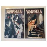2 HARRIS COMICS VAMPIRELLA #8 & 9