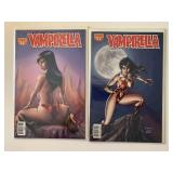 2 DYNAMITE COMICS VAMPIRELLA #7 & 8