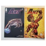 2 IMAGE COMICS ANT #9 & 12