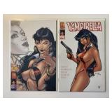 2 HARRIS COMICS VAMPIRELLA #1 & 2