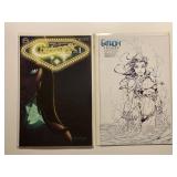 2 ASPEN COMICS CHARISMAGIC #1 & FATHOM PRIMER #1