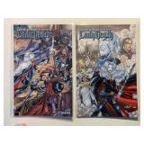 2 AVATAR COMICS LADY DEATH MEDIEVAL #3 & 4