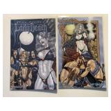 2 AVATAR COMICS LADY DEATH LOST SOULS #0 & 2