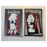 2 BOUNDLESS COMICS LADY DEATH #10 & 11