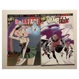 2 ACTION LAB COMICS VAMP BLADE #50 & DOLL FACE #1