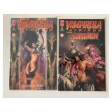 2 HARRIS COMICS VAMPIRELLA STRIKES #4 & 5