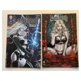 2 COFFIN COMICS LADY DEATH