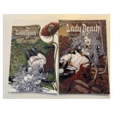 2 BOUNDLESS COMICS LADY DEATH #4 & 5