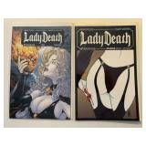 2 BOUNDLESS COMICS LADY DEATH 1/PREMIERE & #1