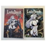 2 BOUNDLESS COMICS LADY DEATH #19 & 26