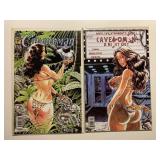 2 BLACK CANVAS COMICS