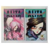 2 VIZ COMICS ALITA BATTLE ANGEL #3 & 4