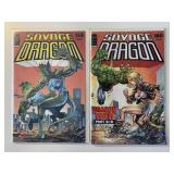 2 IMAGE COMICS SAVAGE DRAGON #154 & 160