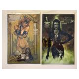 2 BROADSWORD COMICS TAROT WITCH BLACK ROSE 83 & 88