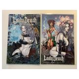 2 BOUNDLESS COMICS LADY DEATH #20 & #1 ANNUAL