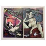 2 ACTION LAB COMICS ZOMBIE TRAMP #54,56 ADULT READ