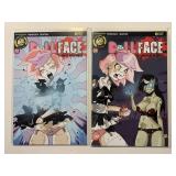 2 ACTION LAB COMICS DOLL FACE #3 & 4 ADULT READ