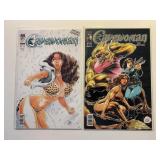 2 BLACK CANVAS COMICS